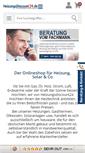 Mobile Screenshot of heizungsdiscount24.de